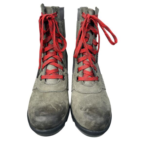 Sorel Women’s Lexie Brown Leather Wedge Ankle Boots Size Size US 7 - Picture 7 of 10